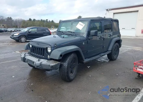 2016 Jeep Wrangler Unlimited Sport из США, поврежденный, VIN 1C4BJWDG2GL284904